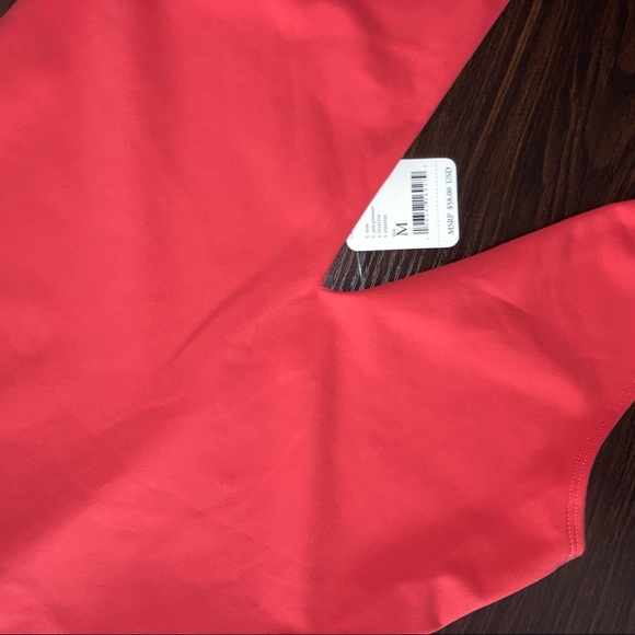 Free People Keep It Sleek Bodysuit NEW WITH TAGS Coral - Picture 7 of 16